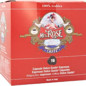 Mrs Rose Espresso Κάψουλες Dolce Gusto
