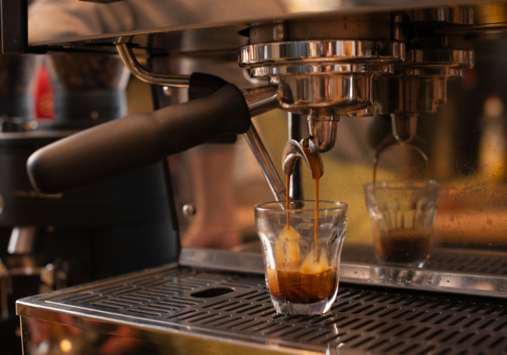 καθαρισμός μηχανής espresso